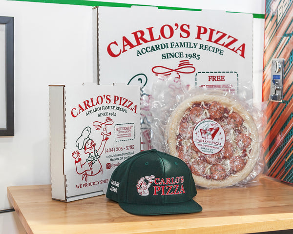 Carlo's Pizza Embroidered Snapback