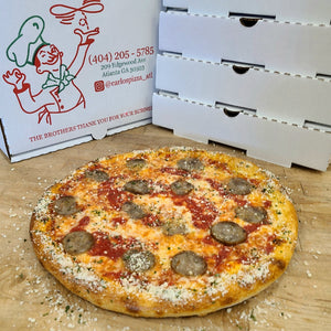 4 Sausage Pizzas